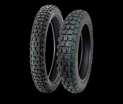 Knobby Tire Set For Tuttio (With Tubes)