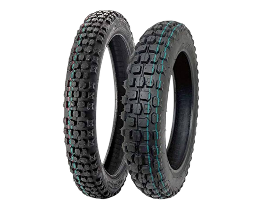 Knobby Tire Set For Tuttio (With Tubes) - Voltx