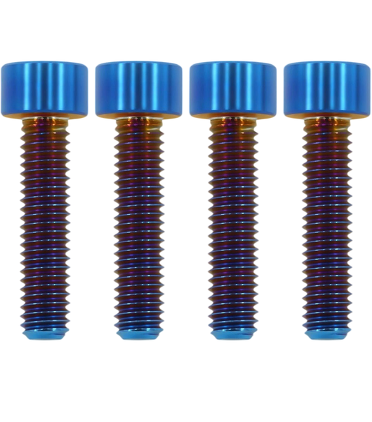 Tuttio Bar Mount Titanium Bolts (Pack of 4) - Voltx